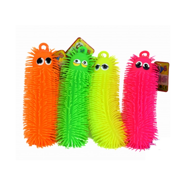 Capusa moale interactiva cu lumini, EXIMP, 30 cm, multicolor