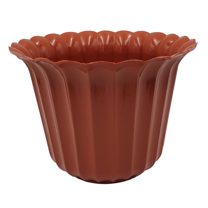 Set 20 accesorii ghivece teracota, POLPLAST, Rosu