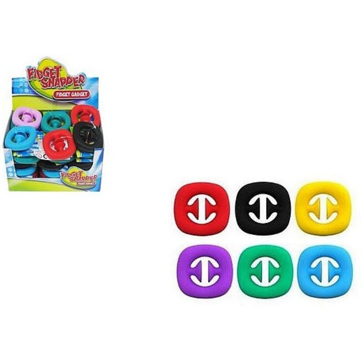 Антистрес джаджа, Хипопотам, интерактивна играчка, 19x12x10см