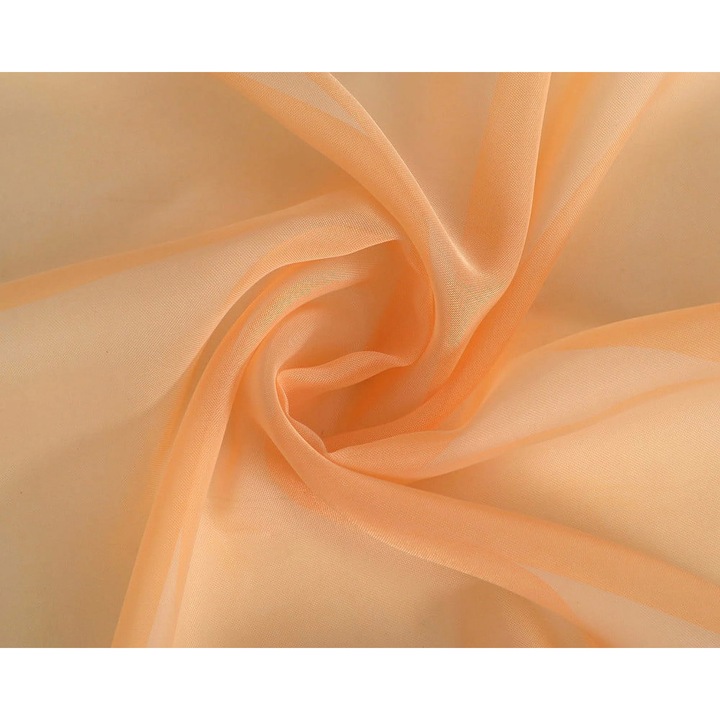 YANYXR voile függöny, színátmenetes, modern, fehér, 1 panel, 140x250cm
