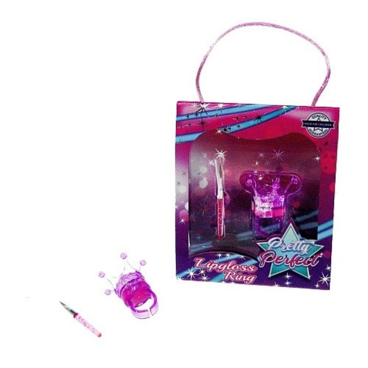 Пръстен за гланц за устни Hipo, с четка, 1 мл, 4x2 см