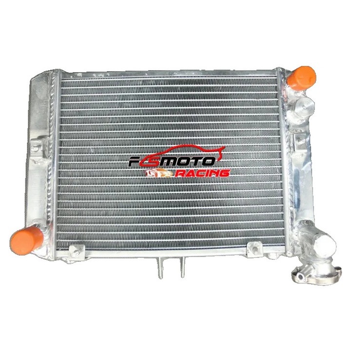 Alumínium radiátor, 30%-kal nagyobb hűtés, TIG hegesztés, 1983-1986, 30x45cm