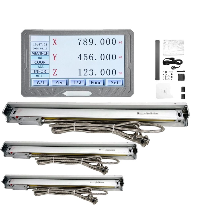 Sistem masurare digitala 3 axe rezolutie 5um cablu 3m 100-1000mm
