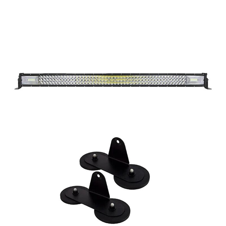 Bara LED 42inch 540W cu suport magnetic, tehnologie 7D, fara cablu
