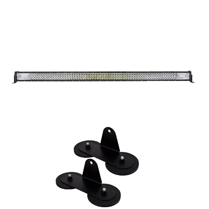 Bara LED 52inch, 675W, montare magnetica, fara fir
