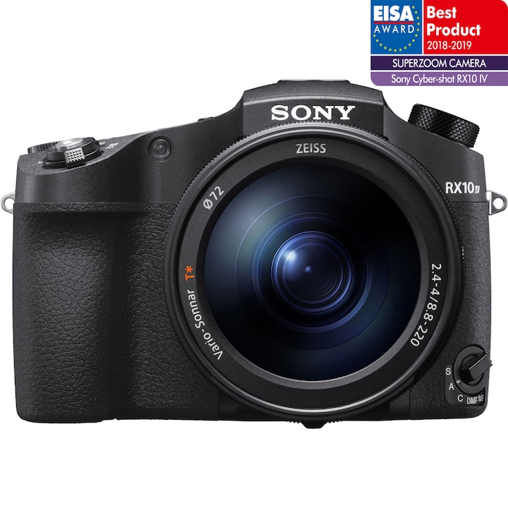 Sony Cyber-Shot DSC-RX10 IV Digitális fényképezőgép, High zoom, 20.1MP, Fekete