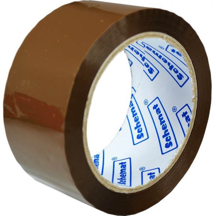 Banda adeziva Schemat set 6 buc maro 48x91m