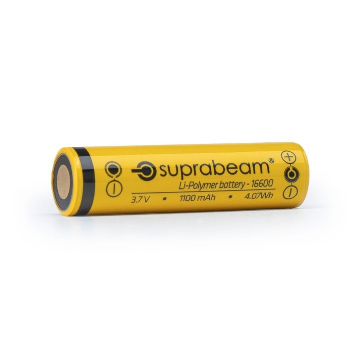 Литиево-полимерна батерия 16600 Suprabeam 1100mAh, 3.7V