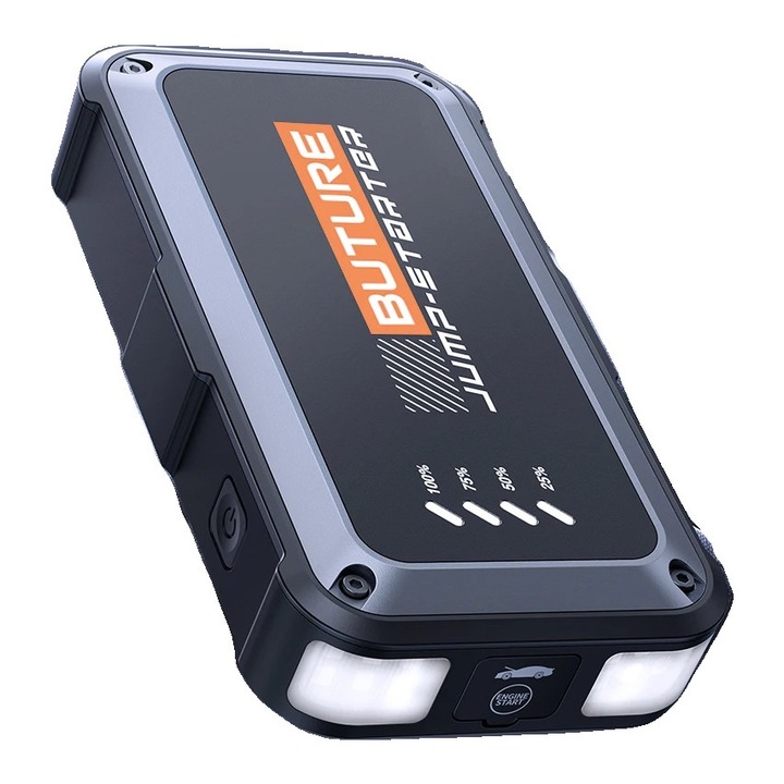 Redresor auto 3000A, capacitate mare, rosu, compact