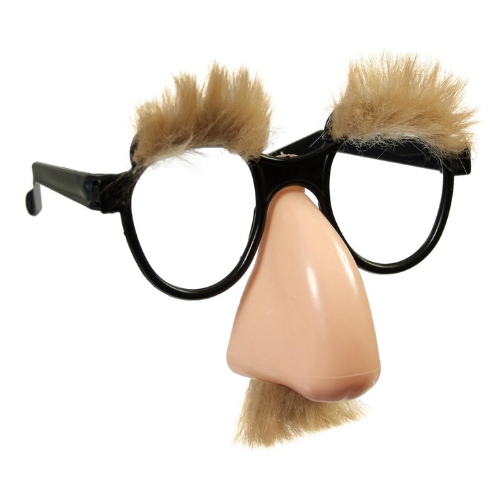 Ochelari cu nas, Luka, maro, brate si sprancene, dimensiune universala