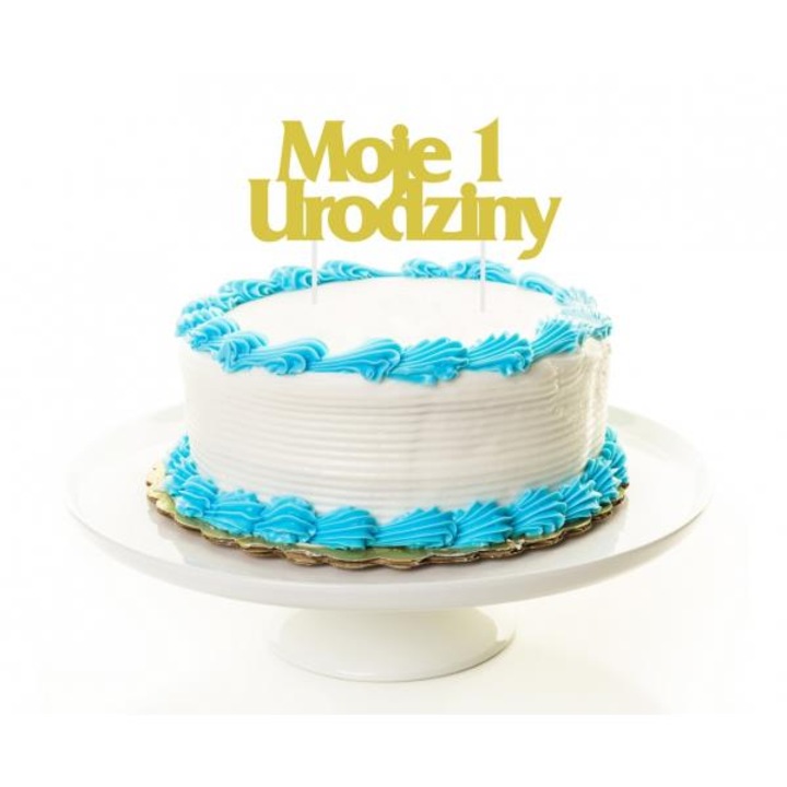 Топер за торта, Luka, Moje Pierwsze Urodziny, многоцветен, комплект