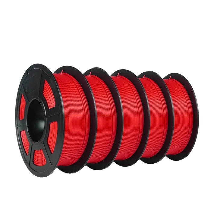 Filament PLA Mat 1.75MM 5KG Rosu