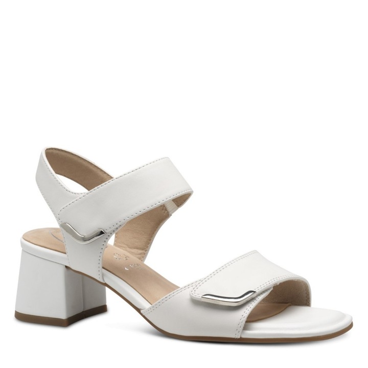 Tamaris Tamaris Comfort női fehér bőr szandál 88317-44-108 07631