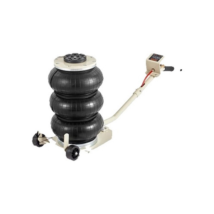 Jack pneumatic 3 tone, capacitate de ridicare 5.5-17.7 inch, design ergonomic, dimensiuni 13.4x9.8x17.7 inch