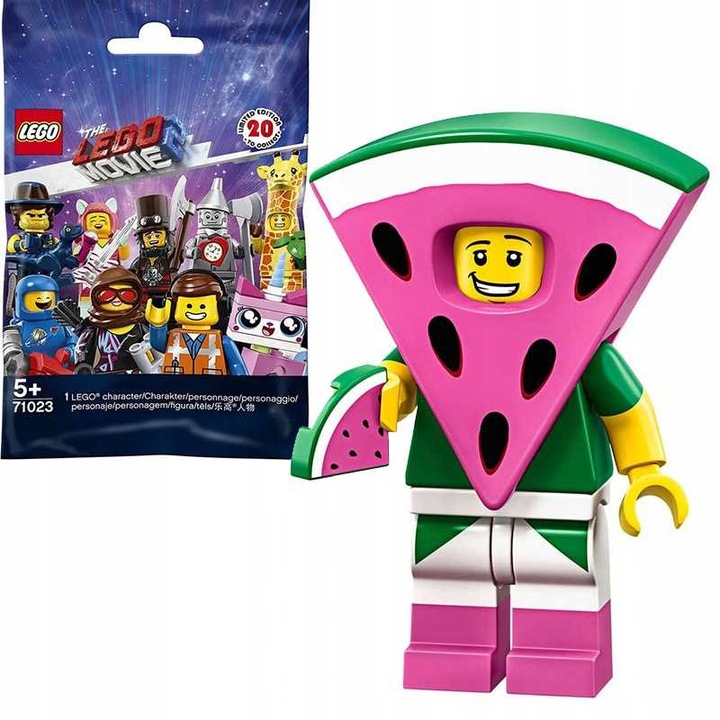 LEGO конструктор Минифигура KOLES ARBUZ, The LEGO Movie 2, многоцветни