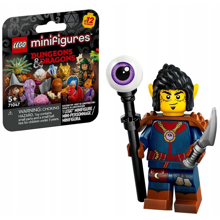 LEGO Minifigurák Dungeons & Dragons építőkészletek, CZARNOKSIEZNIK GITH, 1 figura, kiegészítők