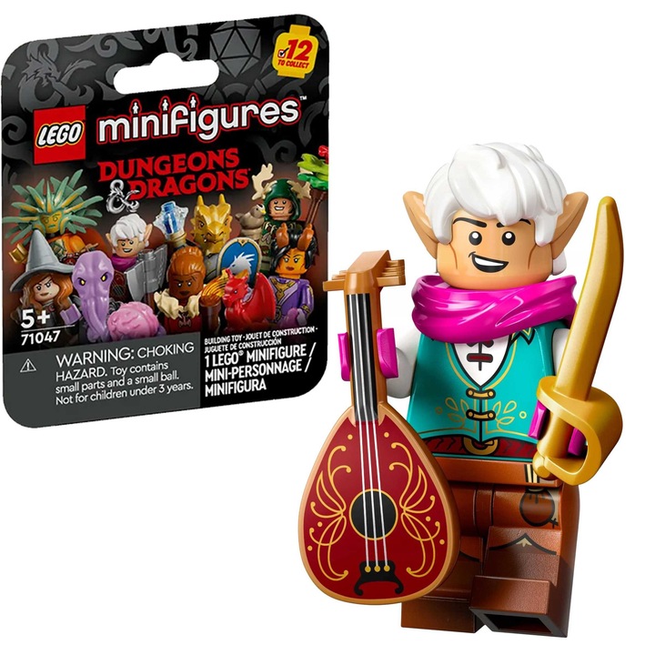 LEGO építőkészletek, Dungeons & Dragons, ELF BARD, többszínű