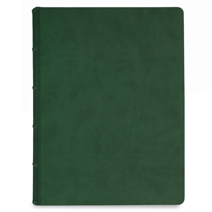 Album de buzunar, verde sticla, 15x21 pentru 60 fotografii + inscriptie