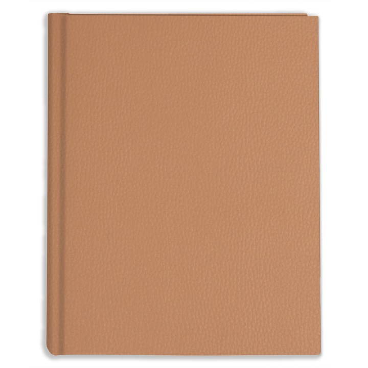 Album de buzunar, maro deschis, 15x21 pentru 120 fotografii + inscriptie