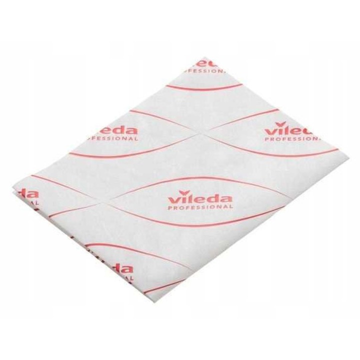 Laveta de curățare r-MicronSolo, Vileda Professional, eliminare 99,99% bacterii și viruși, utilizare unică