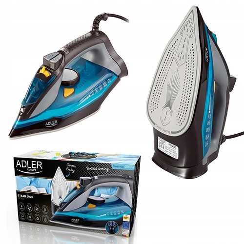 Fier de calcat cu abur FOX AD 5032, 3000W, ceramica, rezervor 350ml, functie de oprire automata