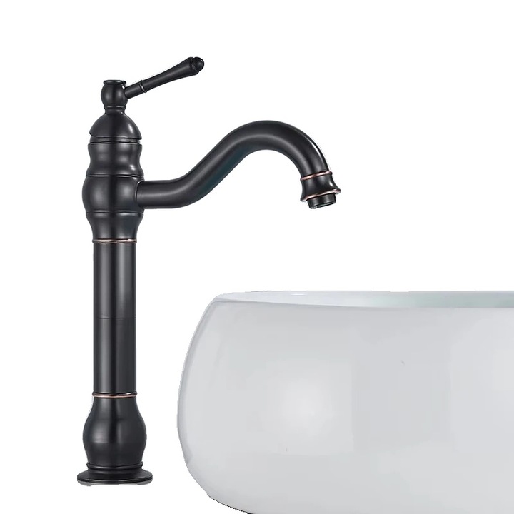 Pultba szerelhető szaniter csaptelep, egykaros vezérlés, ORB-a, fém, kerámia