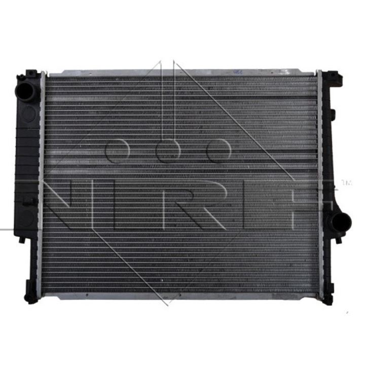 Hűtő, NRF, 551x435x34mm, alumínium, zebra típusú