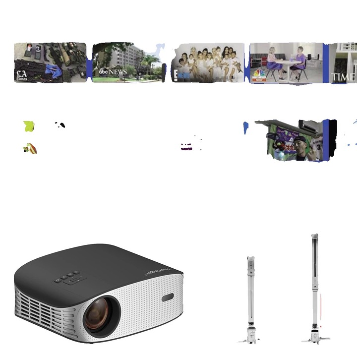 ET32 videoprojektor, 1500 ANSI lumen, automatikus trapézkorrekció, állvánnyal együtt, 1920x1080 dpi