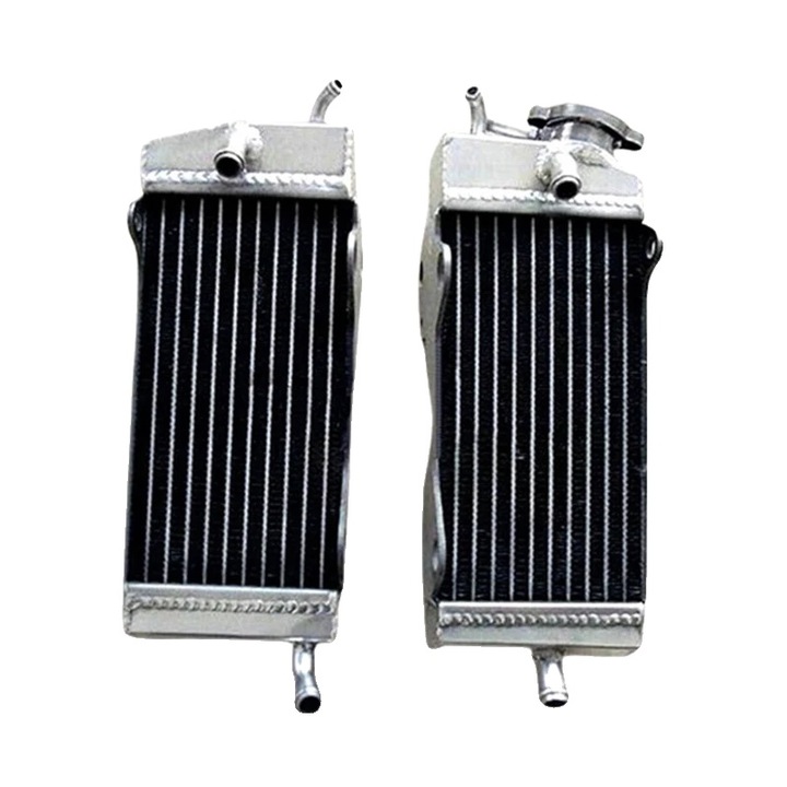 Radiator aluminiu Yamaha YZ250 1983-1984, 30% racire sporita, sudura TIG, rezistent
