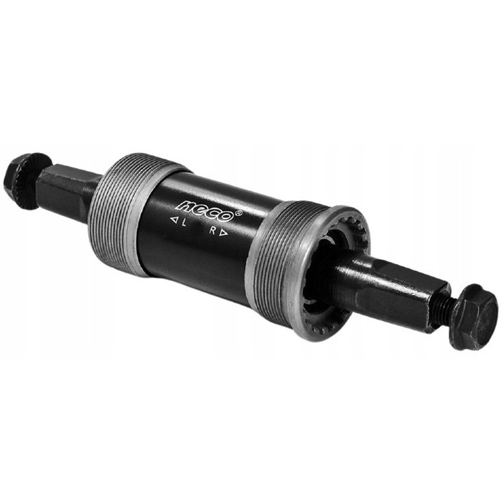NECO B910 BSA konzol készlet, 73x124mm, fekete, tömített csapágyakkal
