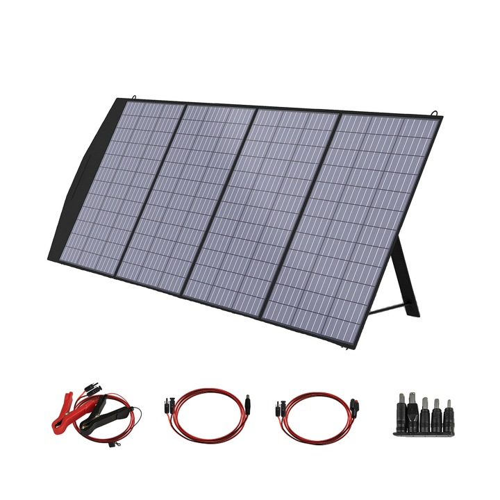 Panou solar pliabil 200W, rezistent la apa, compact, 223x65cm