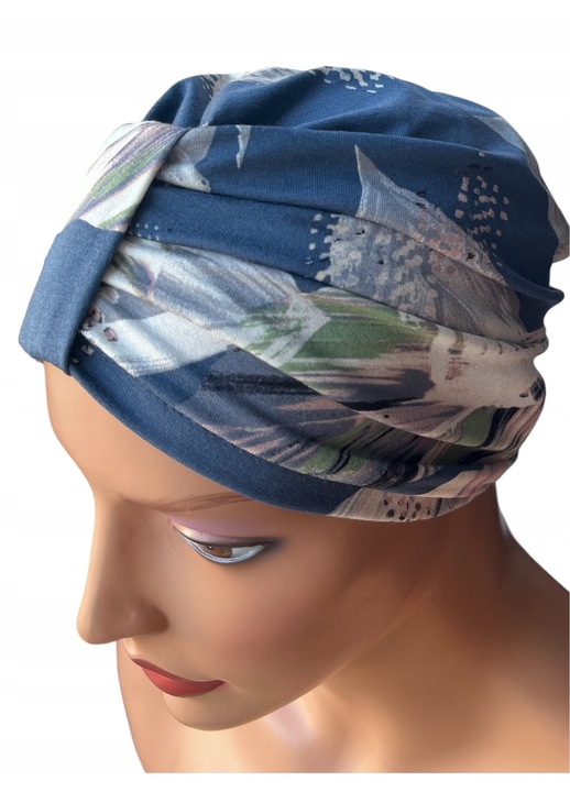 Turban dama Eva Design, model Emma 259, 94% viscoza, universal, 54-61 cm, culoare: multicolor