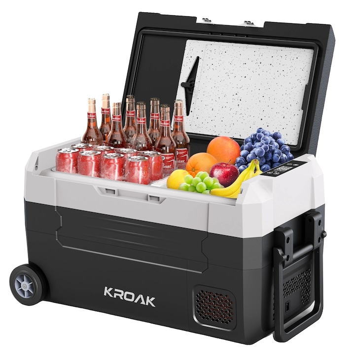 Frigider auto, 45L, -20C la 20C, design anti-soc, mod de racire rapid