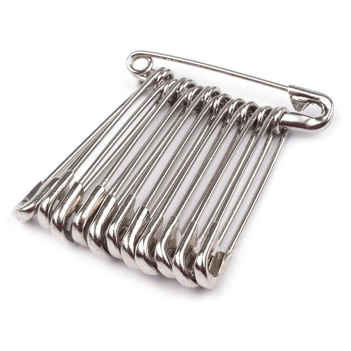 Agrafe Kufer SB 1 argintii 32mm set 864 buc