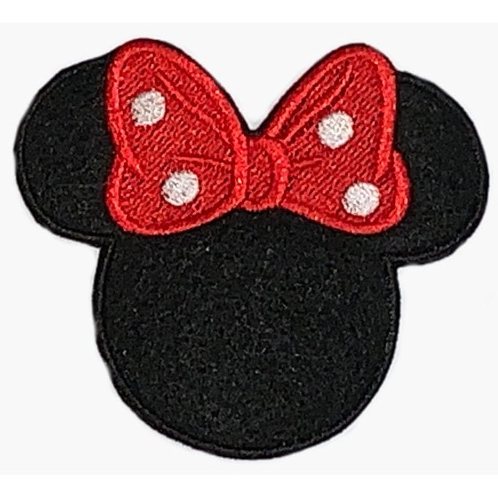 Aplikatie nastrija Myszka Filc, 8x7cm, set 1 buc.