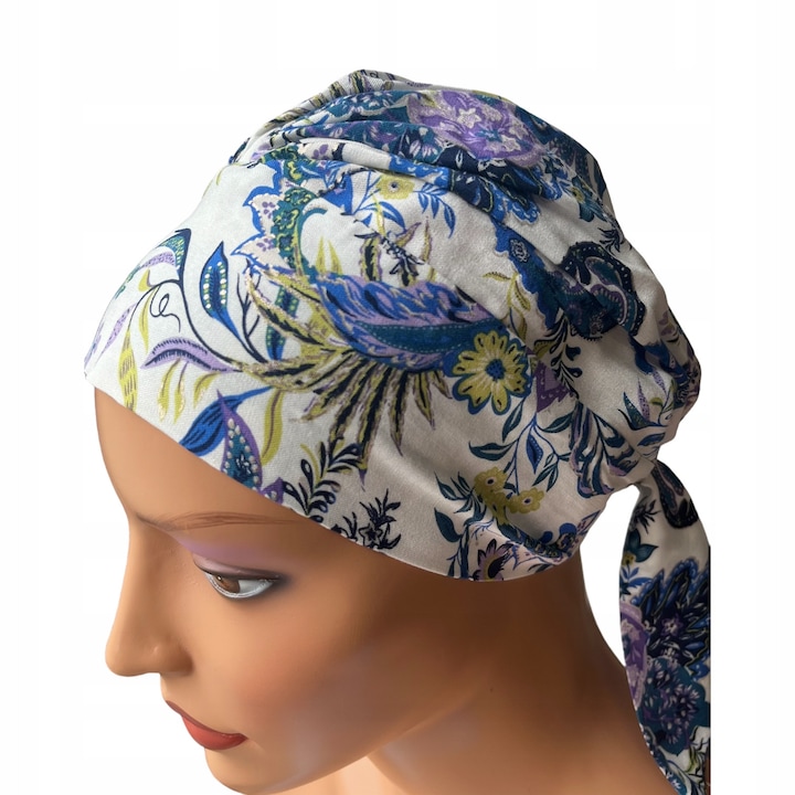 Turban de primavara din viscoza, multicolor