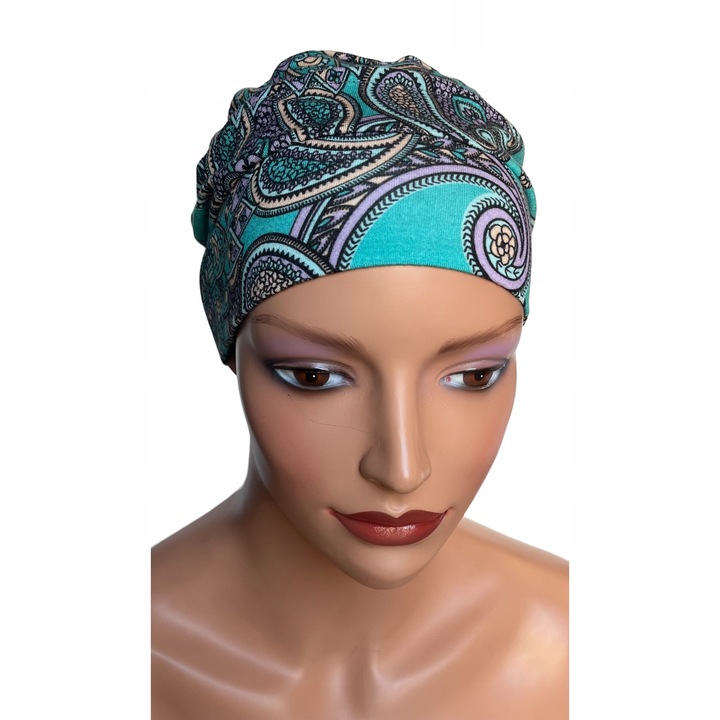 Turban dama, Eva Design, bambus, multicolor