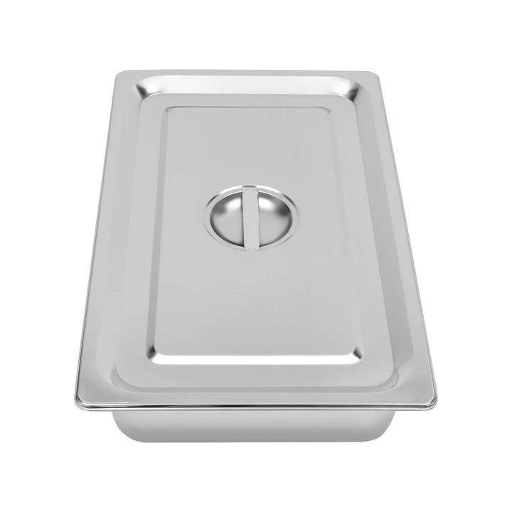 Set oale din otel inoxidabil, 9L, Argintiu