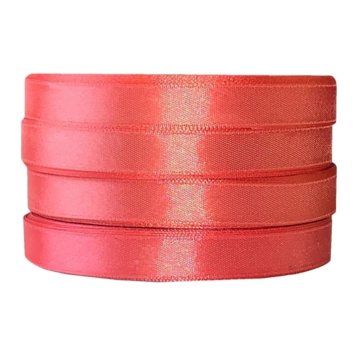 Tasiemka satynowa, Kufer, 25 mm, 32 metri, roz roz 8041