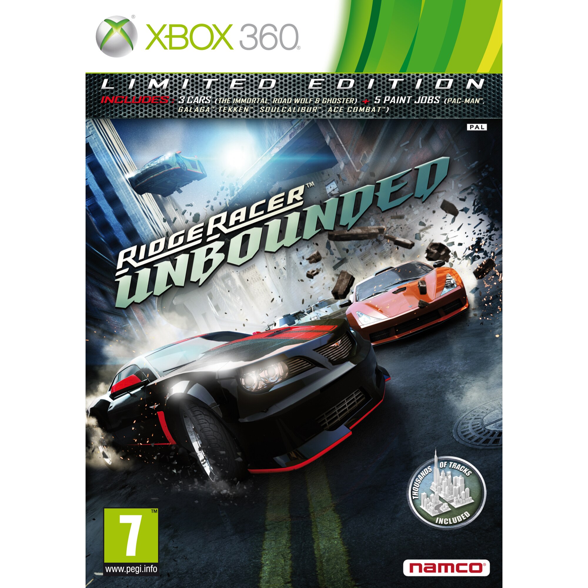 Joc Ridge Racer Unbounded Limited Edition pentru Xbox 360