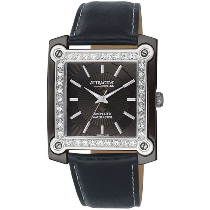 Q&Q Attractive DA05J502Y Elegáns női karóra, fekete