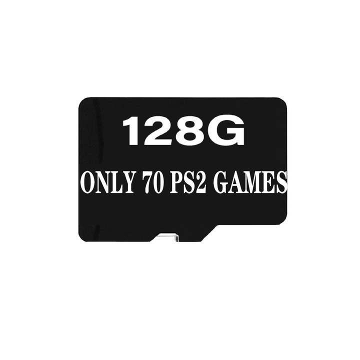 Card de memorie Retroid Pocket 5, 128G, compatibil cu 70 PS2, negru