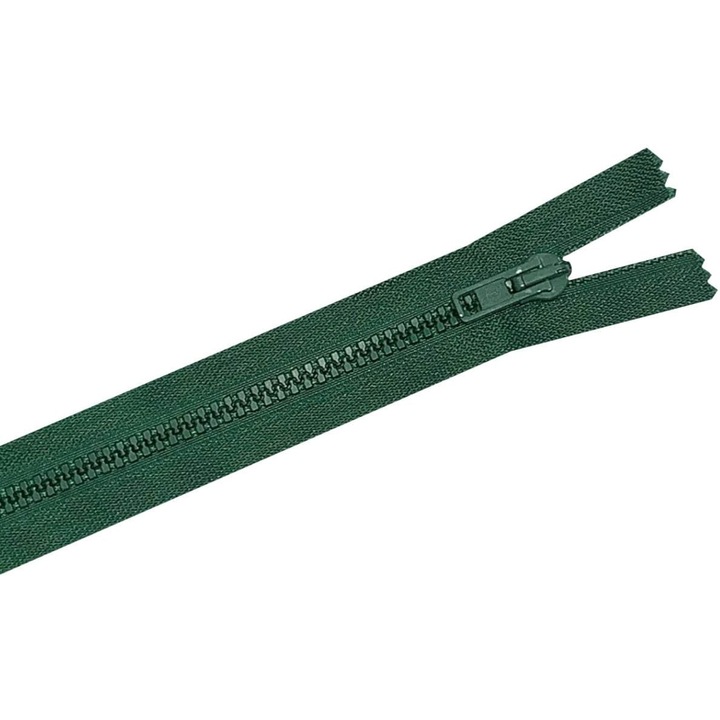 Fermoar, Kufer, 60 cm, verde, 5 mm latime dinti