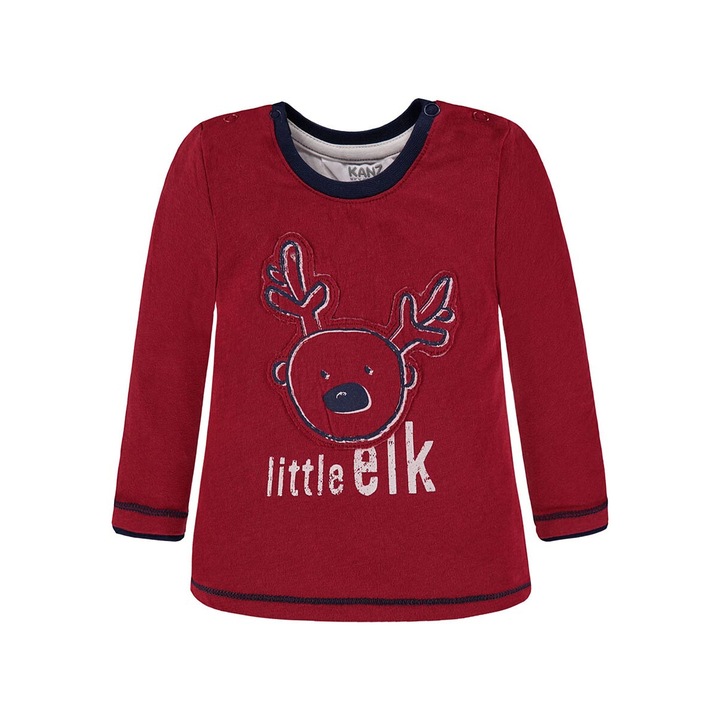 Bluza baieti Kanz, rosu, Rosu