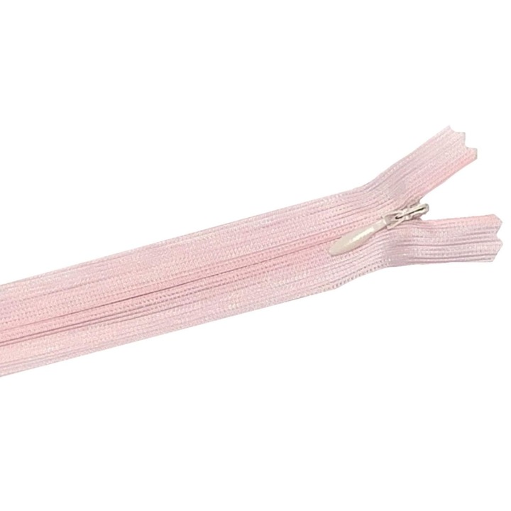 Fermoar, Kufer, 50 cm, roz