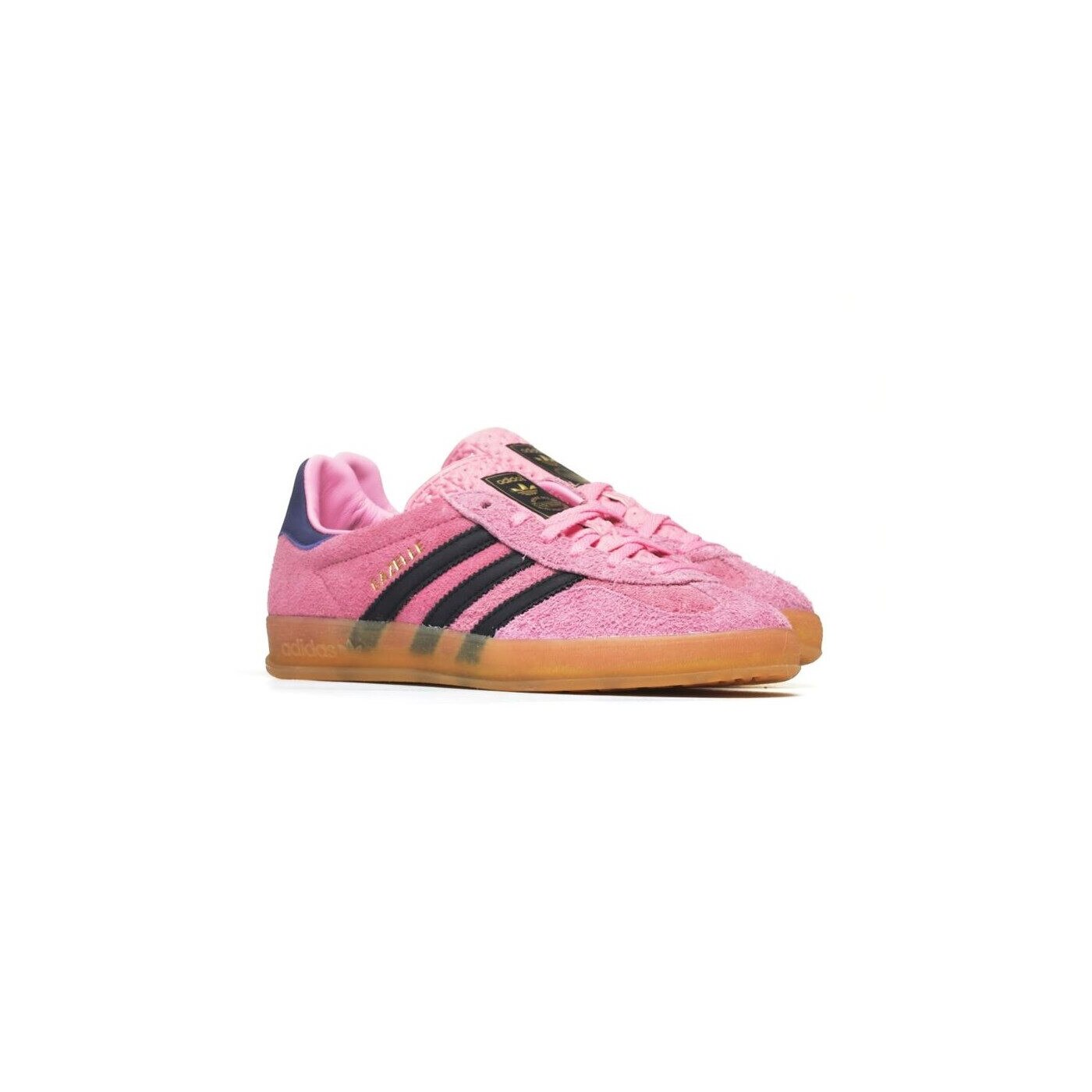 Pantofi sport dama Adidas Gazelle Indoor, roz, piele naturala