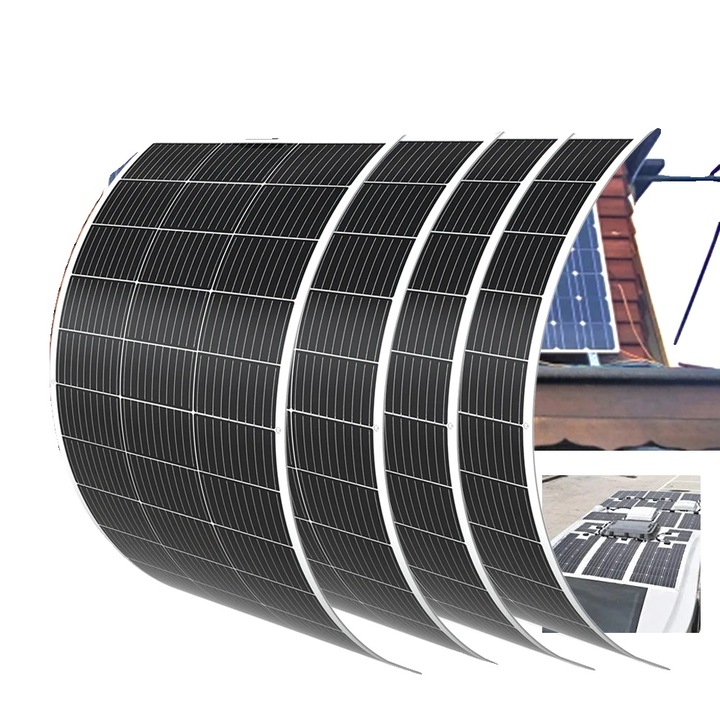 Panou solar flexibil 480W, eficienta ridicata, dimensiuni 1095x550x3mm