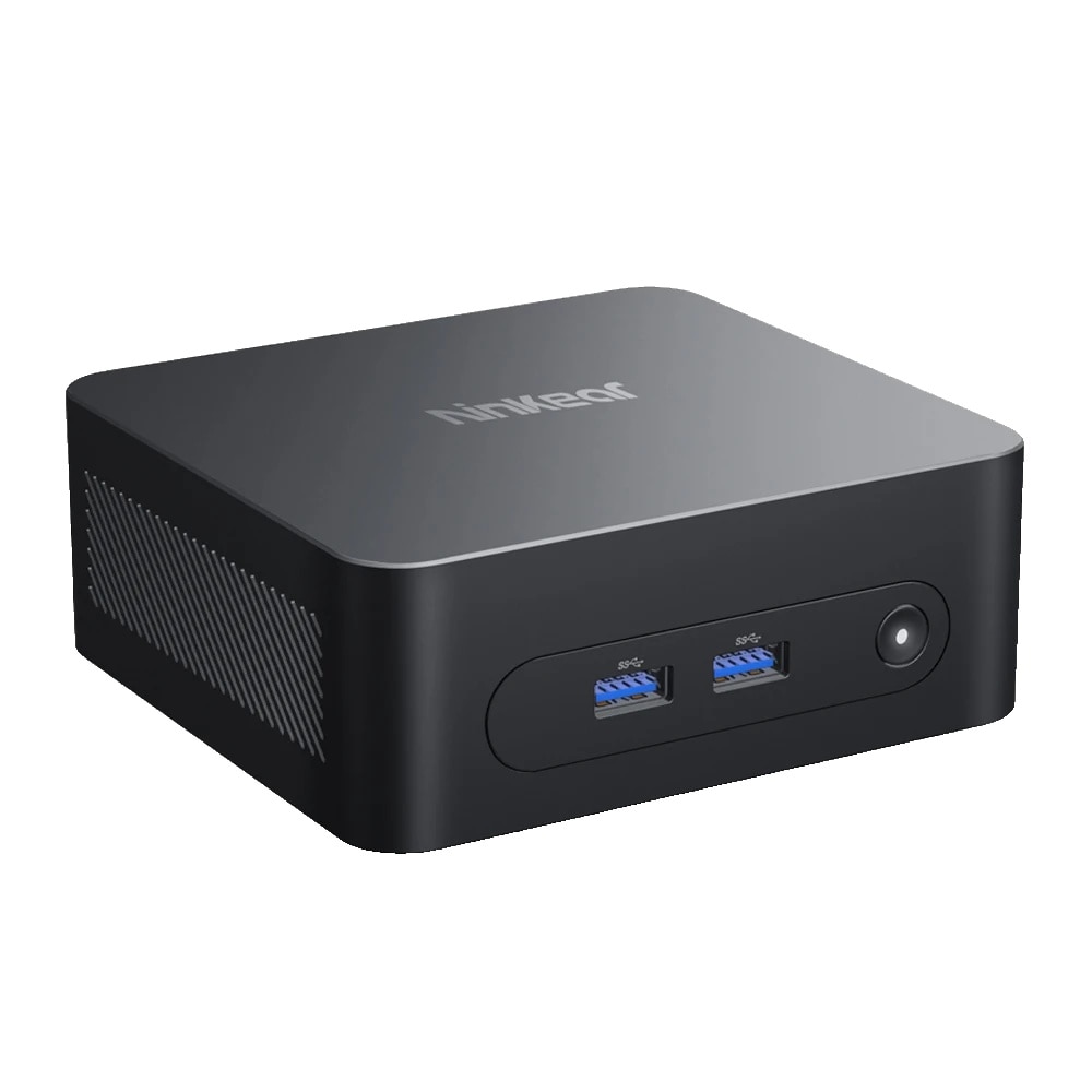 Mini PC, Intel N100, 16GB, 512GB SSD, 12.8x12.8x4.5cm - eMAG.ro