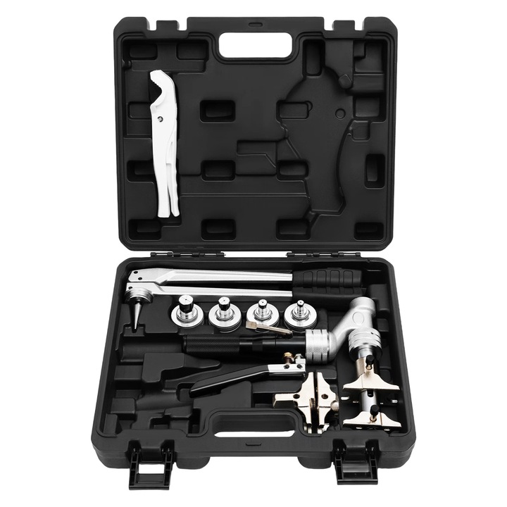 Cleste hidraulic pentru crimping, constructie durabila, aplicatii versatile, negru