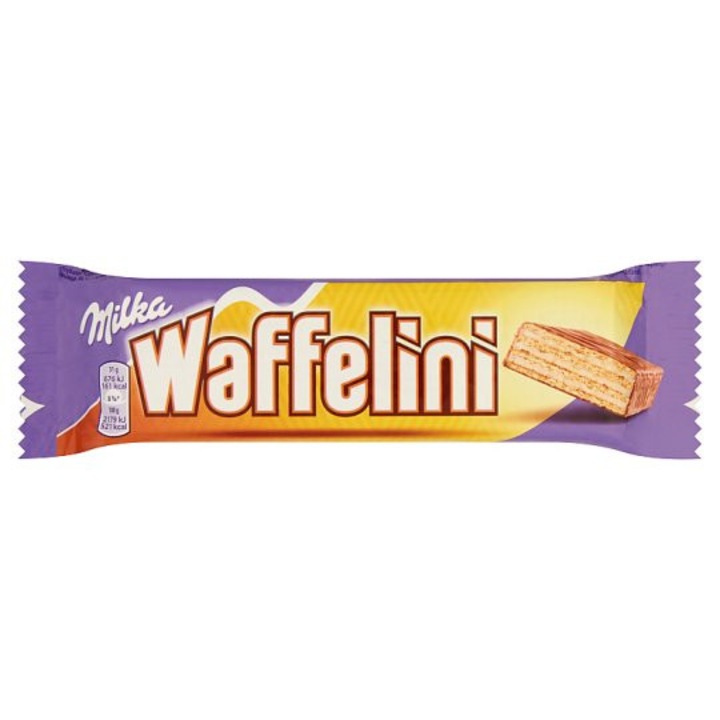 Pachet10x Napolitane cu lapte Milka Waffelini 31gr